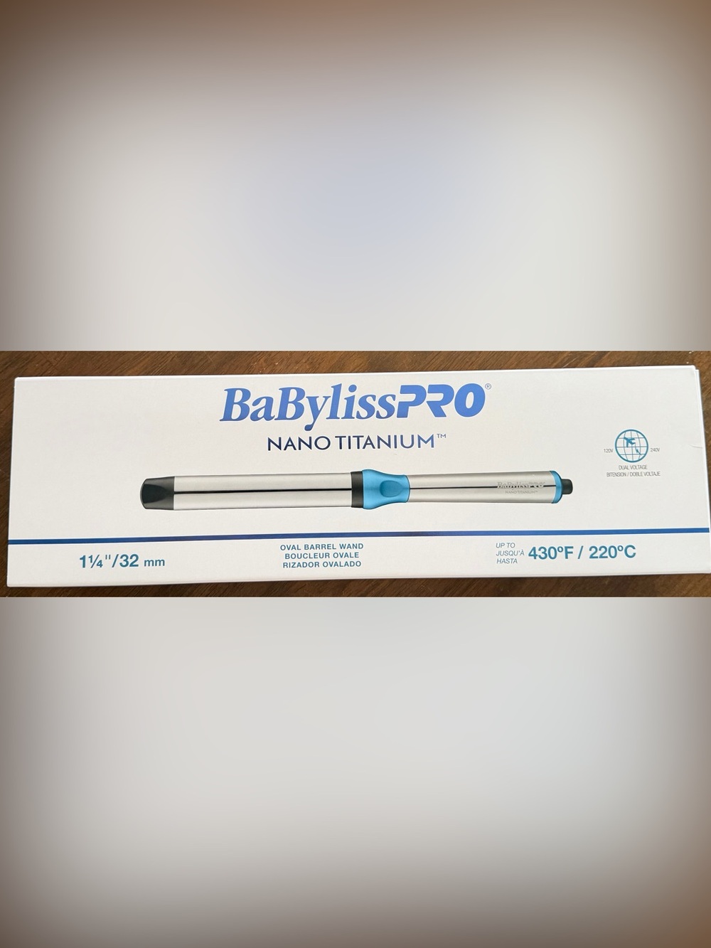 BaBylissPRO Nano Titanium Oval Barrel Wand